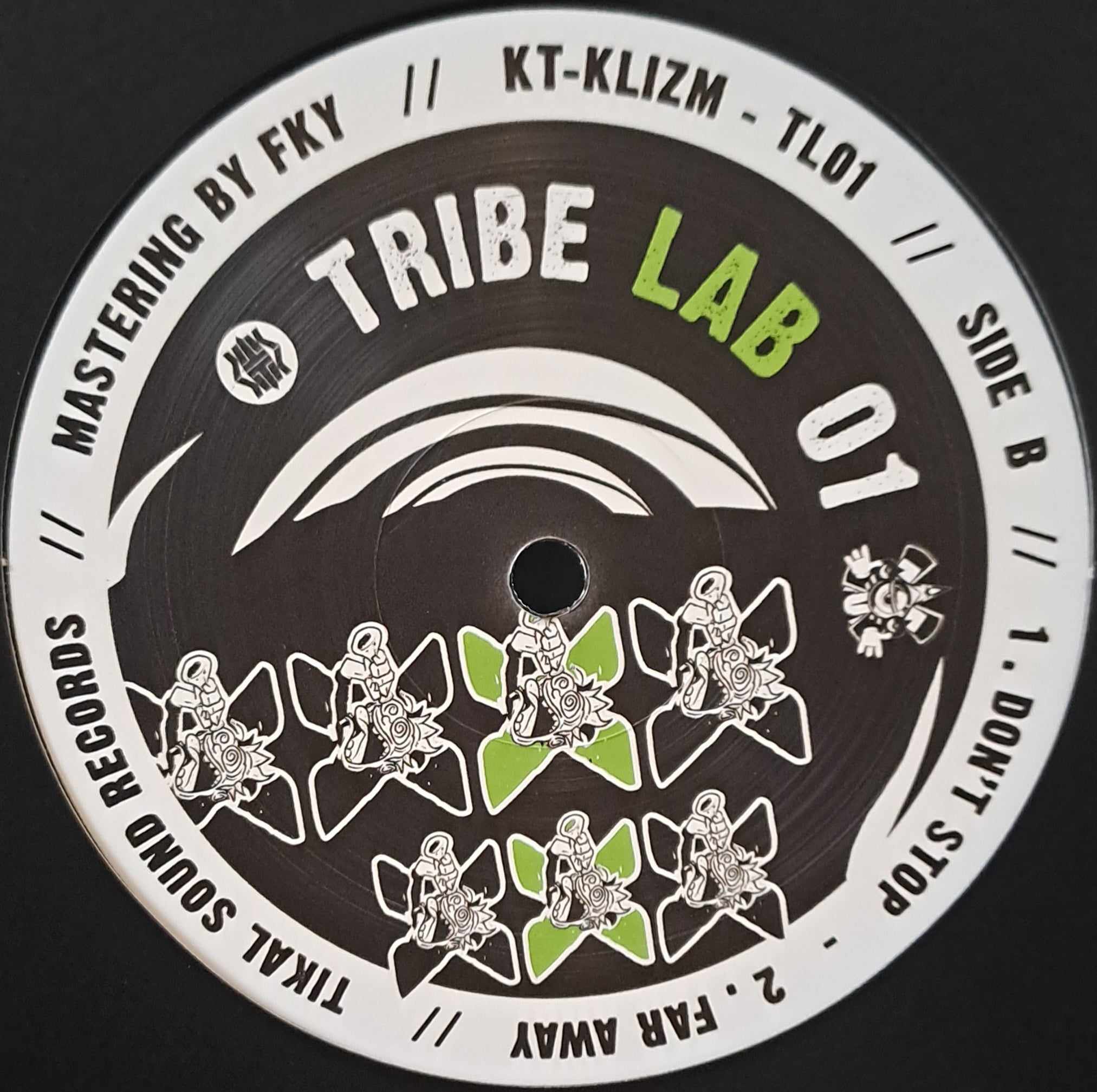 Tribe Lab 01 (toute dernière copie en stock) - vinyle freetekno